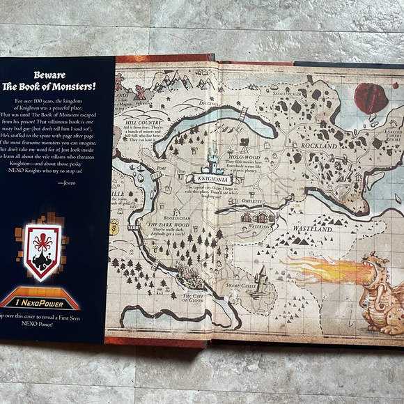 Lego NEXO Knights The Book of Monsters. Hardcover book. - Picture 5 of 12